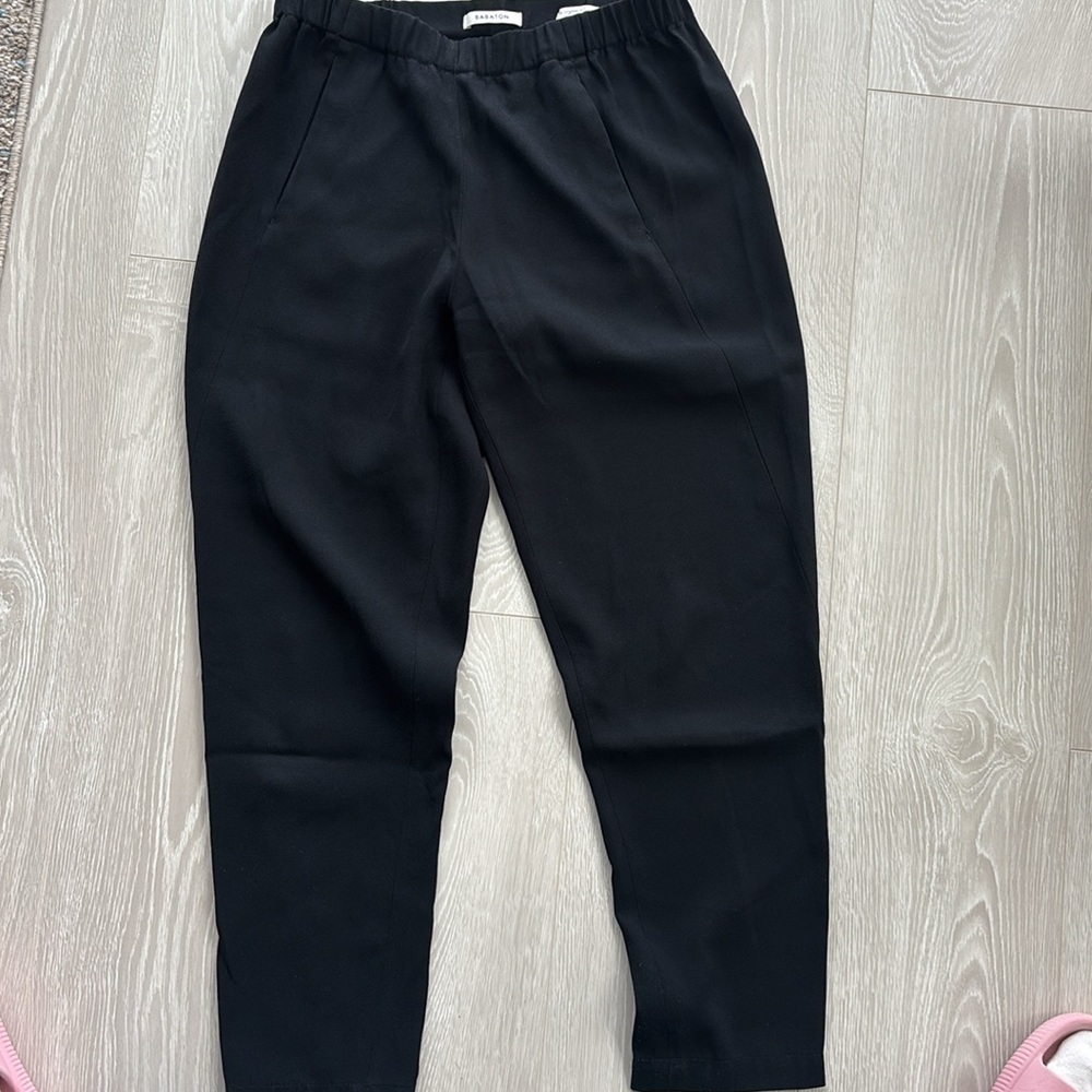 Babaton black pull on pants